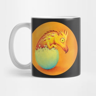 Hatching Orange Dragon Mug